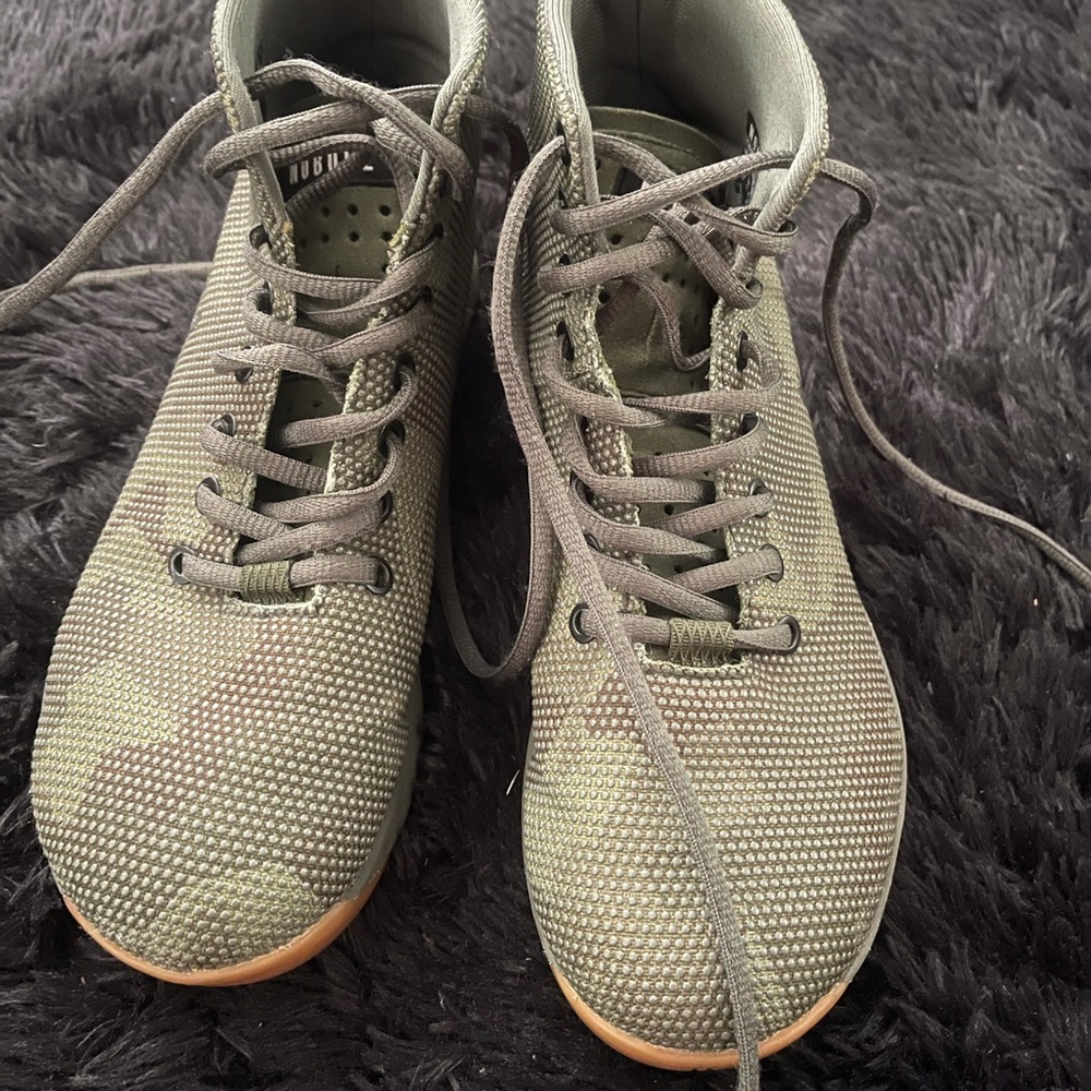 HIGH-TOP ARMY CAMO TRAINER w/9 M/7.5 - Picture 5 of 5